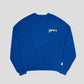 YOUTHPRIVILEGE CROP SWEATER - BLUE COLOR