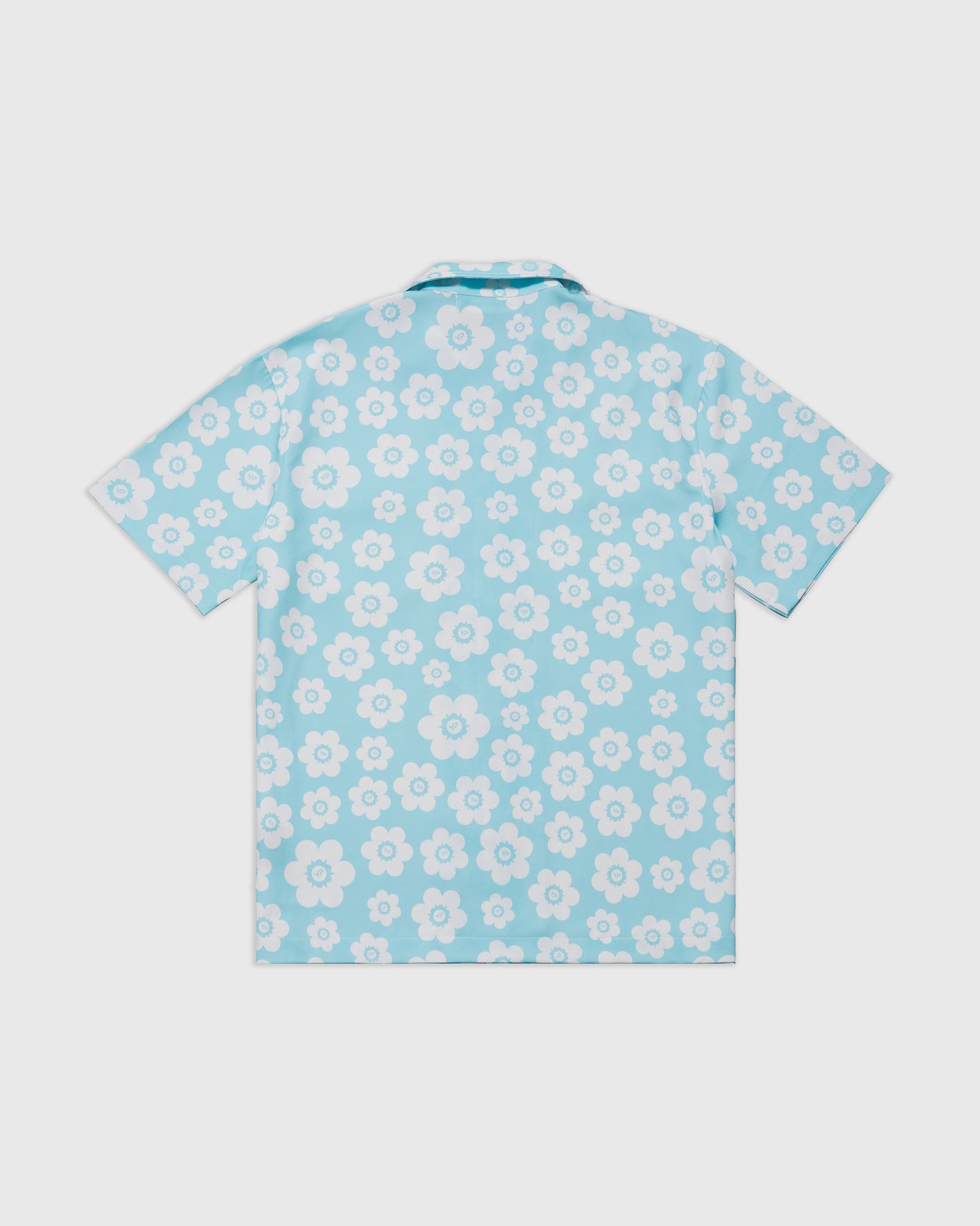 YP Blue Flowers All Over Print Shirt