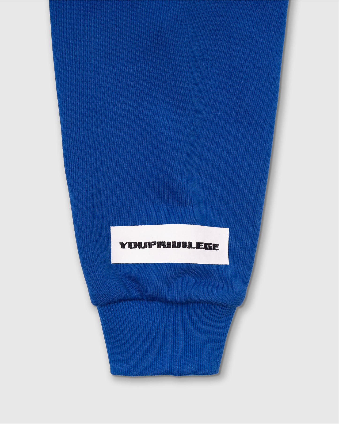 YOUTHPRIVILEGE CROP SWEATER - BLUE COLOR