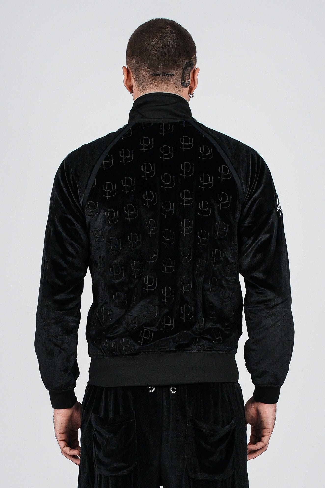 YP VELOUR EMBROIDERY ZIP JACKET