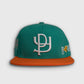 YP FITTED HAT BLUE EMBROIDERY LOGO