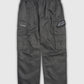 YP OVERSIZE STACKED GRAY TRACKPANTS