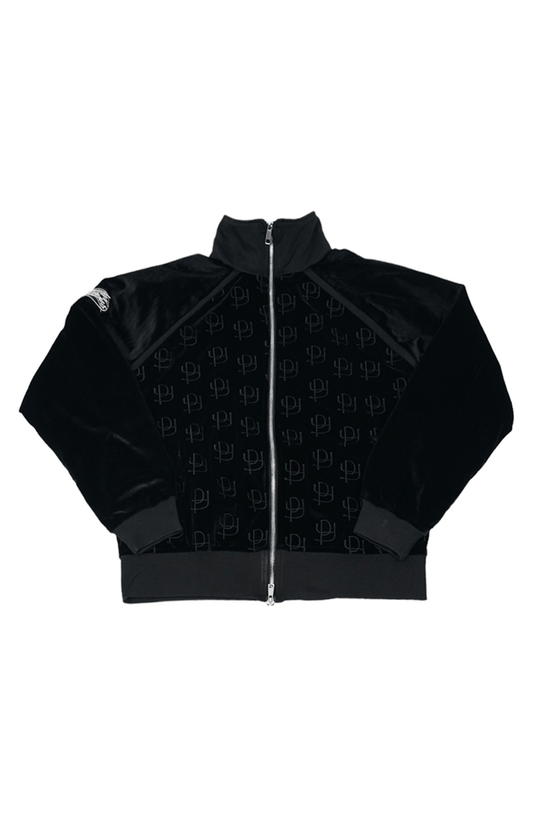 YP VELOUR EMBROIDERY ZIP JACKET